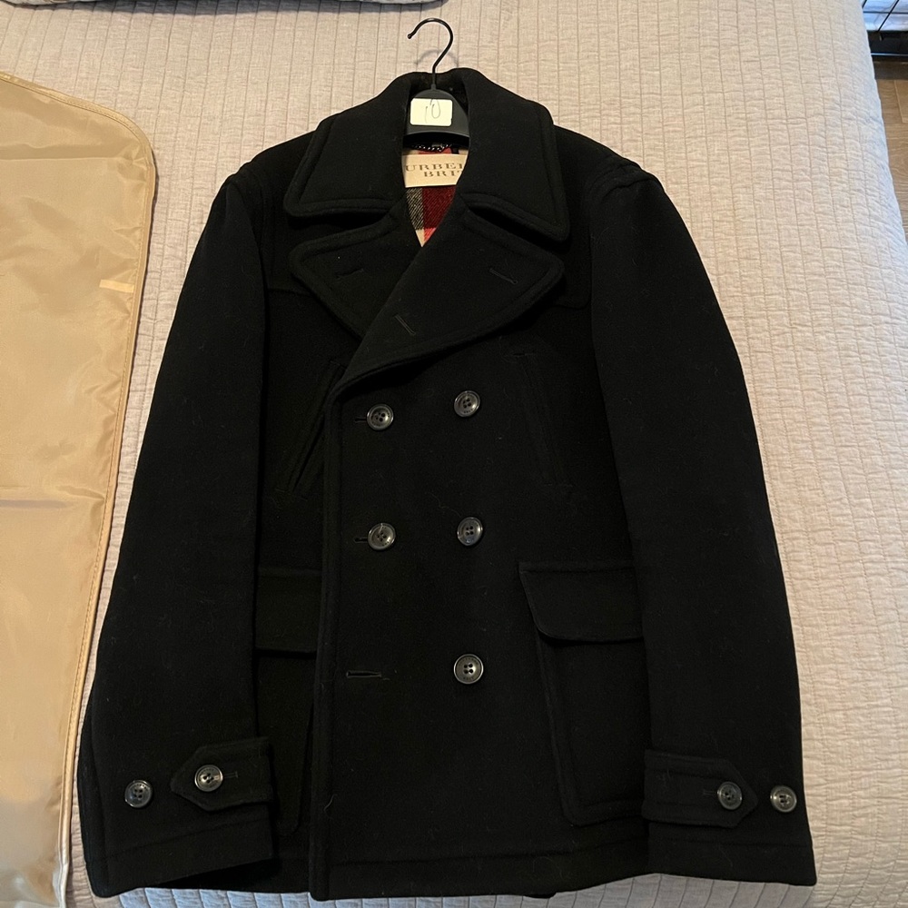 Burberry Brit Peacoat.